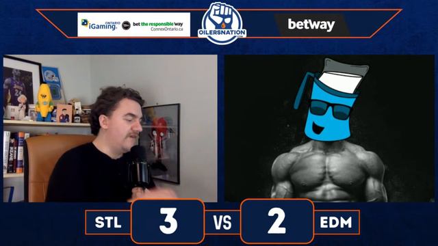 Edmonton Oilers vs St Louis Blues Watch Party - Live Reaction смотреть онлайн