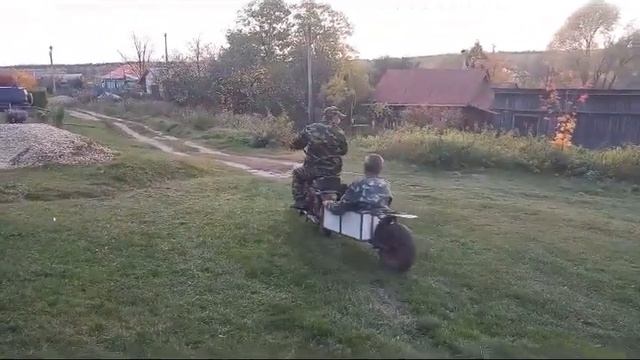 одноколёсный прицеп для восхода. смотреть онлайн