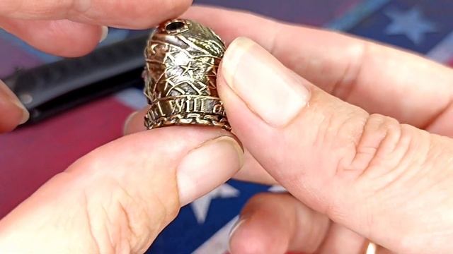 Темлячная бусина "Конфедерат" латунь смотреть онлайн