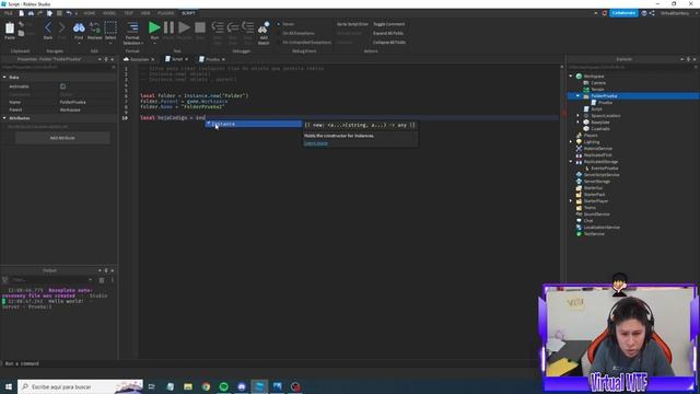 Instance.New( ) - Roblox Studio Tutoriales 2022 смотреть онлайн