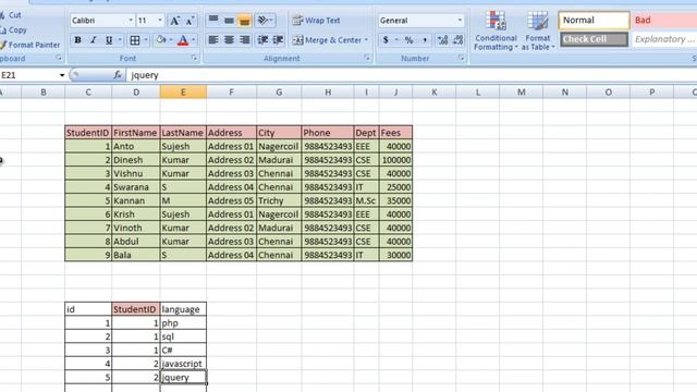 Learn sql server 2012 r2 in Tamil Part - 26 Relationship PK & FK смотреть онлайн