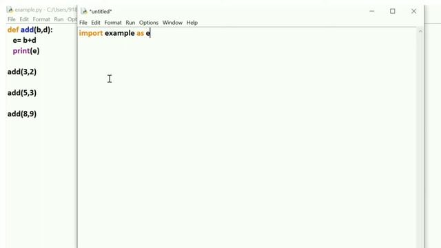 #olevel #python chapter 8 part 5 | import file & from file import in #python | #module #basics смотреть онлайн