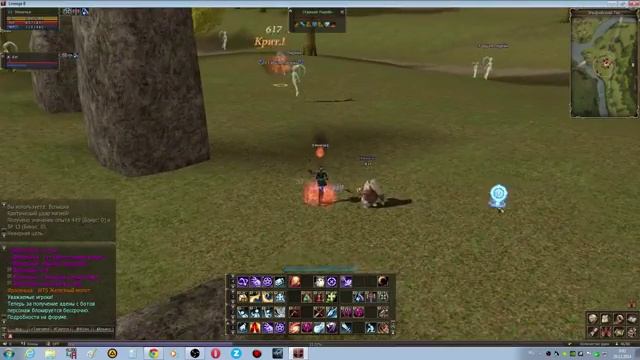 Lineage 2 Classic (сервер - Gran Kain) - Маг (Эльфийский Лес ч.2) смотреть онлайн