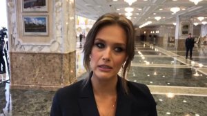 Мария Петрашко во дворце Независимости на большом разговоре. все вопросы в сумочке