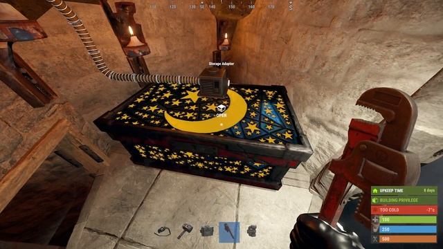 RUST | THE ONLY INDUSTRIAL CAVE [NOT FIXED] HOW TO MOVE LOOT FROM SURFACE TO CAVE смотреть онлайн