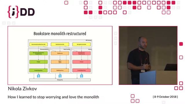 JDD 2018: How I learned to stop worrying and love the monolith by Nikola Zivkov смотреть онлайн