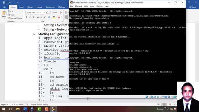 How to Install Oracle E Business Suite R12.2.10 on Oracle VirtualBox VM -شرح كيفيه تثبيت اوراكل عرب смотреть онлайн