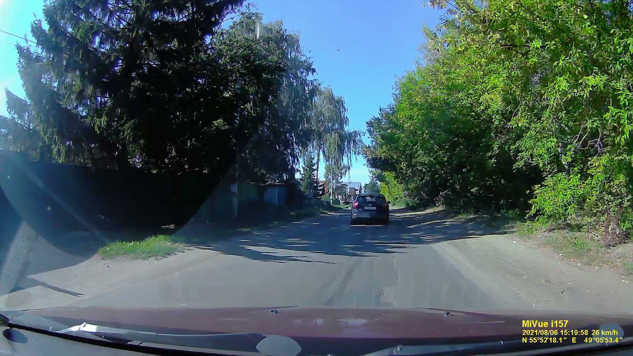 Mio MiVue i157 - пример видеозаписи с регистратора смотреть онлайн