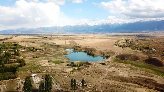 Кыргызстан село Орлиное, реки Джергалан, Ак-Суу. смотреть онлайн