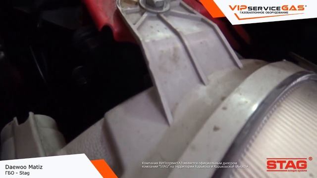 Установка гбо на Daewoo Matiz - Stag. Газ на Део Матиз смотреть онлайн