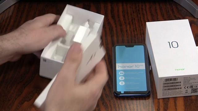 Распаковка смартфона Honor 10. смотреть онлайн