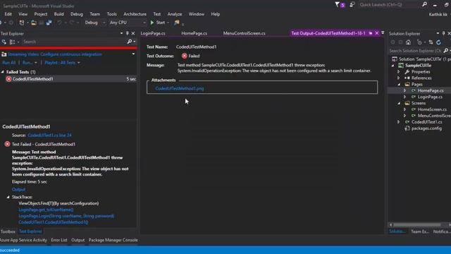 Page Object Models with CUITe for Web application смотреть онлайн