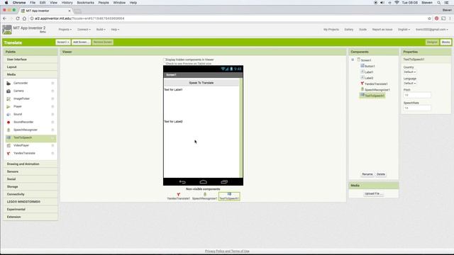 Yandex Translate - App Inventor смотреть онлайн