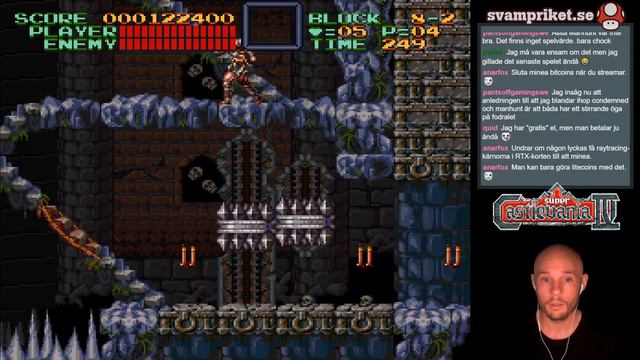 Tobbe spelar Super Castlevania 4 (SNES) | Stream смотреть онлайн