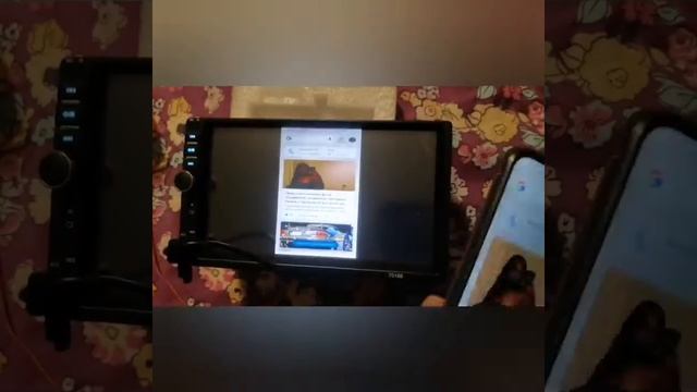 Дублирование экрана телефона на магнитолу