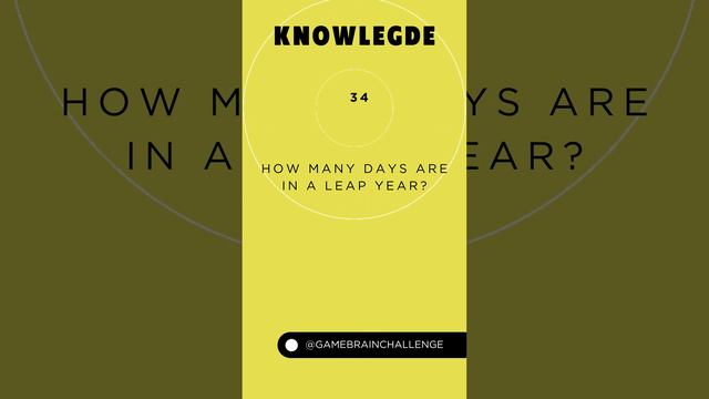 How many days are in a Leap Year? #challenge #quiz #knowledge #english смотреть онлайн