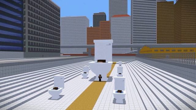 Skibidi Toilet Minecraft Animation - Season 1 [FULL SCREEN] смотреть онлайн