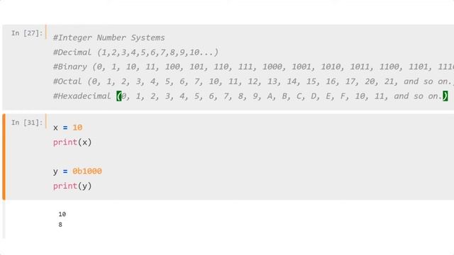 9. Python - Data Types(INTEGER) Demo2 смотреть онлайн