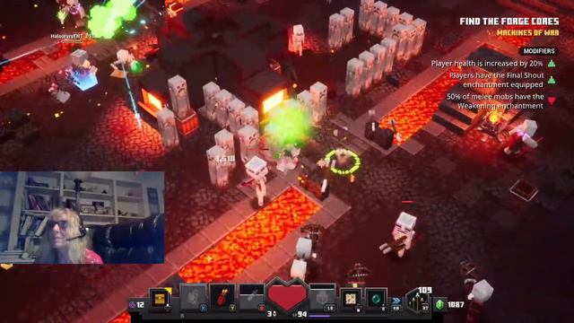 Redstone Mines Apocalypse Mode! Minecraft Dungeons!! #minecraftdungeons #apocalypse смотреть онлайн