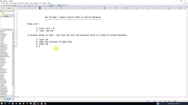 How To Dump / Import Oracle Table in Oracle Database. смотреть онлайн