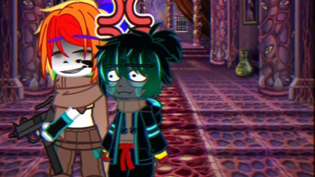 " I just wanna 'talk' to him "《Ft: Overprotective father Ink, Gradient and Crescent》 смотреть онлайн