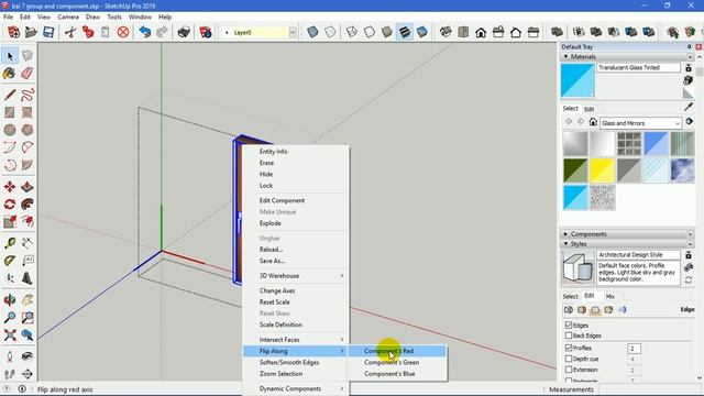 Học SketchUP Pro 2019 - Bài 7: Groups and Components in SketchUP смотреть онлайн