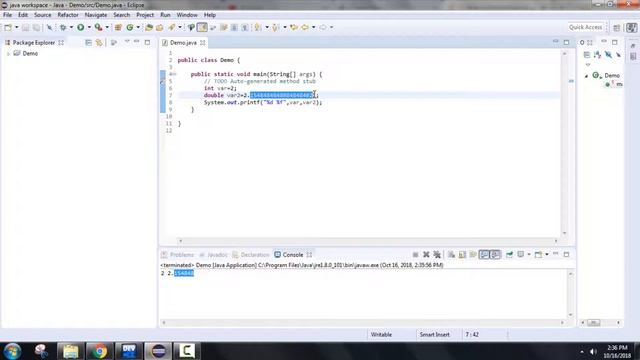Differences between Float, Doubles, Int and Long along with precisions смотреть онлайн