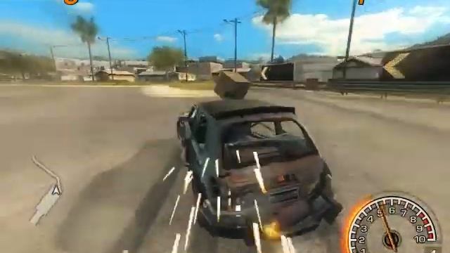 Flatout 2 Geforce 8400GS Win Vista смотреть онлайн