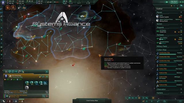 The Geth Sequence! 🔵 Stellaris Mass Effect: Systems Alliance #5 смотреть онлайн