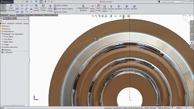 SolidWorks Tutorial Tractor 19.Back Rim Support смотреть онлайн