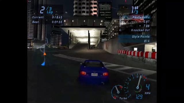 NFS Underground - Гонка 32 - Lap Knock Out - Atlantica (без комментариев) смотреть онлайн