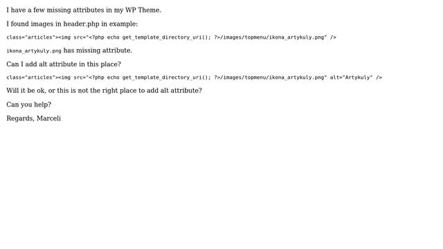 Wordpress: ALT attribute in menu images смотреть онлайн