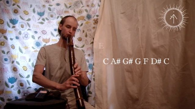 Как играть 12 нот хроматики на пимаке (пимак До) смотреть онлайн