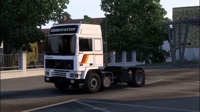 Anim Window for Volvo F series | ETS2 v1.40 смотреть онлайн