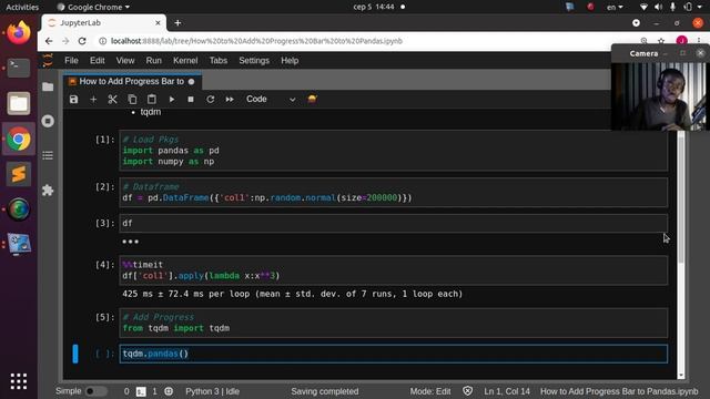 How to Add Progress Bar to Pandas смотреть онлайн