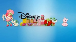 Disney Junior Logo With Strawberry Shortcake Puppy Palace Spoof Luxo Lamp