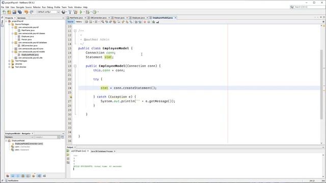 Java Payroll System - Part 1 - Database Setup - Java DB смотреть онлайн
