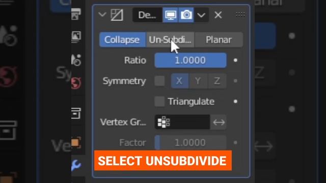 How to Reduce Polygons Count in Blender смотреть онлайн
