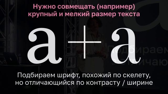 Главные правила сочетания шрифтов | Александра Королькова | Prosmotr смотреть онлайн