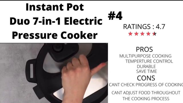 5 BEST PRESSURE COOKER 2022 смотреть онлайн