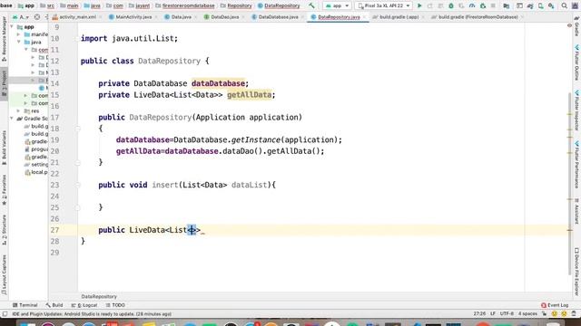 Android Firestore with Room Database - Create Repository class (part 6) in hindi смотреть онлайн