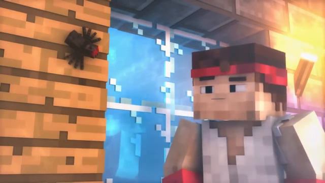 Паук-Minecraft Приколы смотреть онлайн