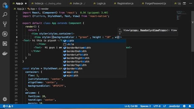 react native - Building Header By Piyush Bajpai смотреть онлайн