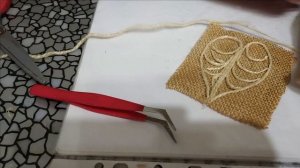 Джутовая филигрань мастер класс для начинающих. Листочки из джута DIY часть 2.