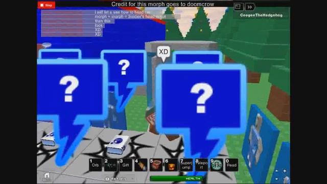 Roblox Dec 2011 Glitch = Soldier morph + Zombie king morph = soldier's head is cutted. смотреть онлайн