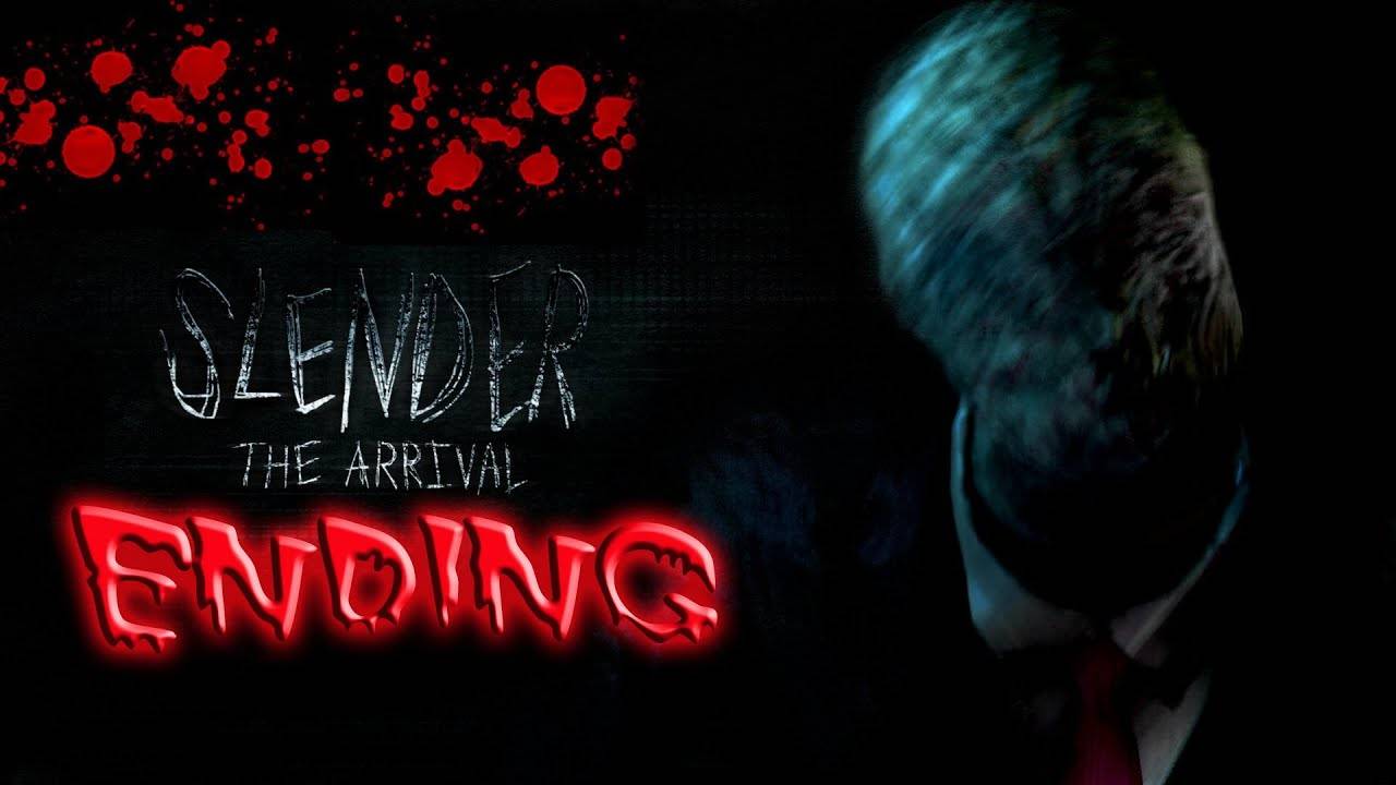 Слендер! Пора уезжать! Завершение! (slender the arrival)
