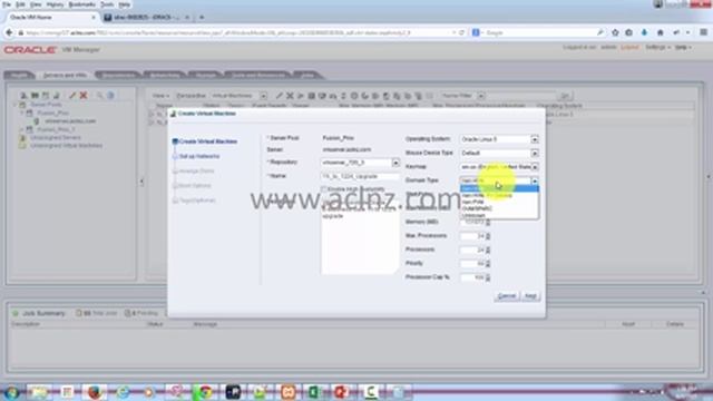 How to create a new VM under Oracle VM Manager? смотреть онлайн