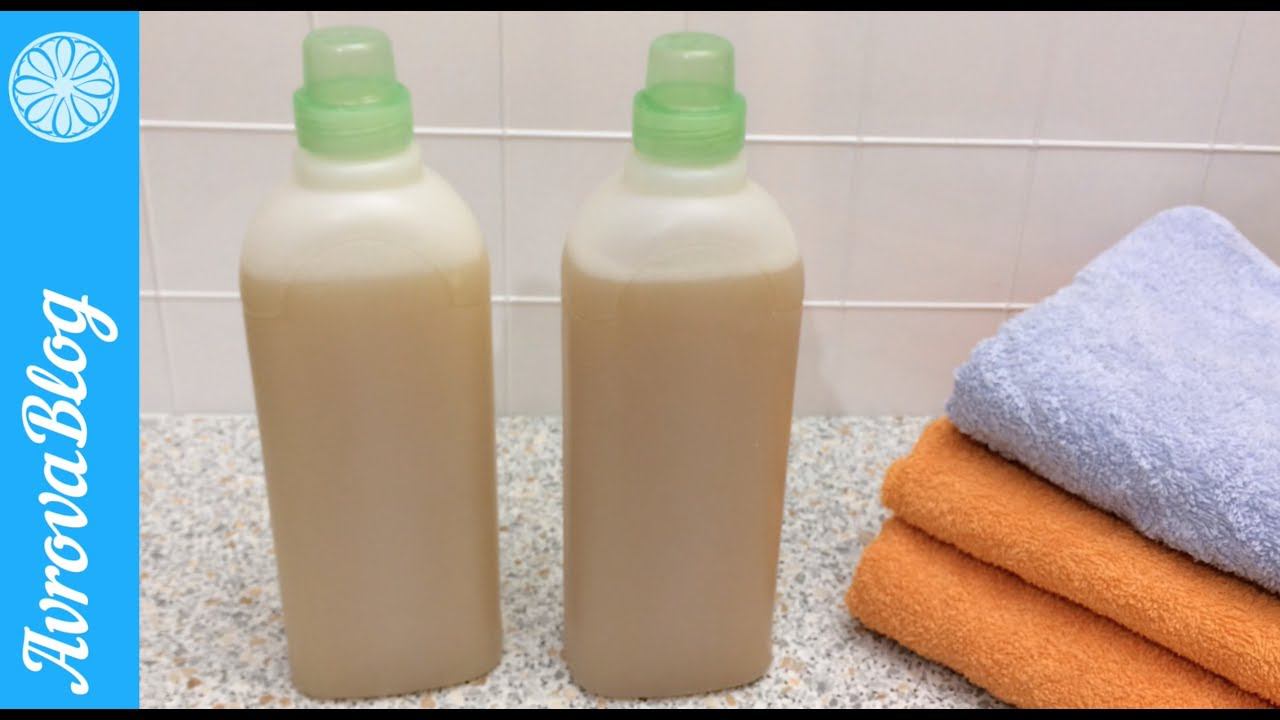 Гель для стирки за 15 минут