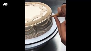 Торты в стиле Ламбет | Красивые торты, Техники украшения торта, Украшение ...