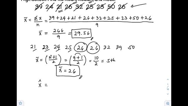 Mean, Median, and Mode for Ungrouped Data | Measures of Central Tendency | Statistics смотреть онлайн